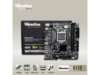 Mainboard Winnfox H110 Chính Hãng, Bảo Hành 24 Tháng