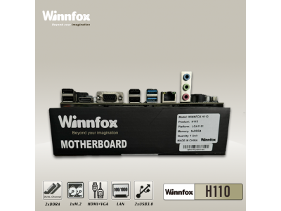 Mainboard Winnfox H110 Chính Hãng, Bảo Hành 24 Tháng